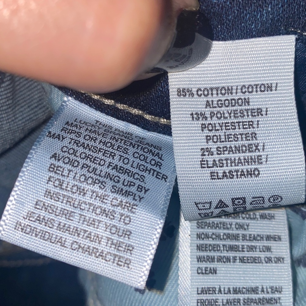 NWT Lucky Brand Ava Skinny Jean - Dark Wash - Picture 15 of 16